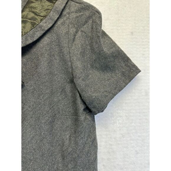 Saks Fifth Avenue Vintage Wool Lined Dress with Collar WEDNESDAY Festival READ - Picture 3 of 10
